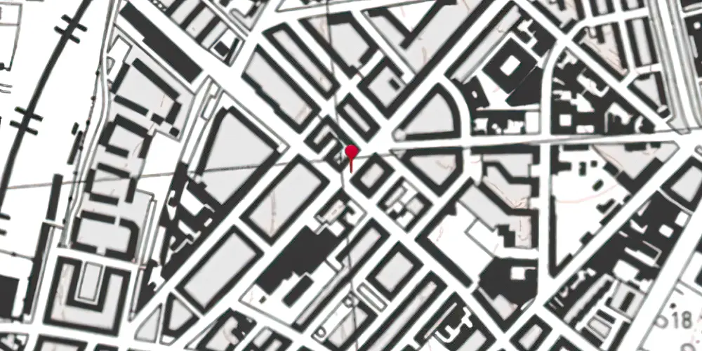 Historisk kort over Skjolds Plads Metrostation Historisk kort over Skjolds Plads Metrostation