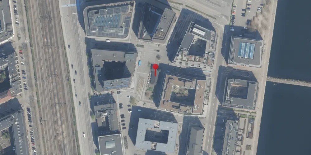 Historisk kort over Frihavnens Station