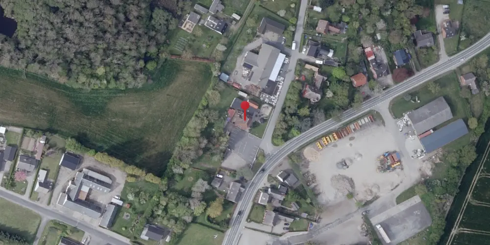 Historisk kort over Kædeby Station Historisk kort over Kædeby Station