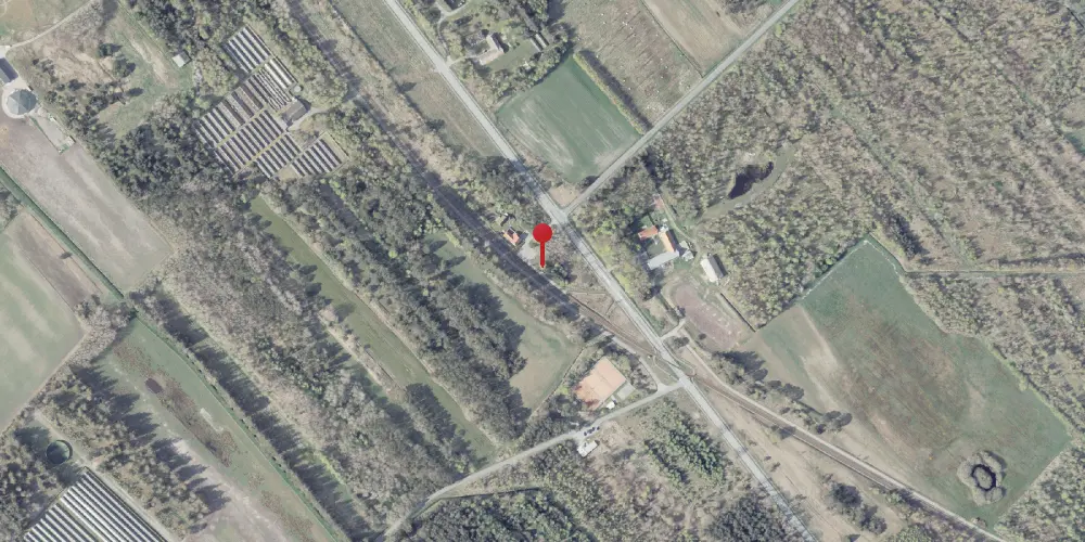 Historisk kort over Rimmen Trinbræt