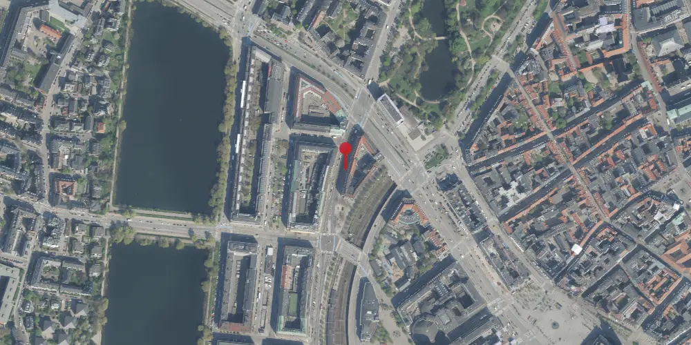 Historisk kort over Nord Banegården