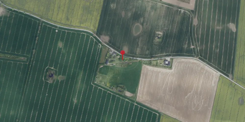 Historisk kort over Rostrup Trinbræt