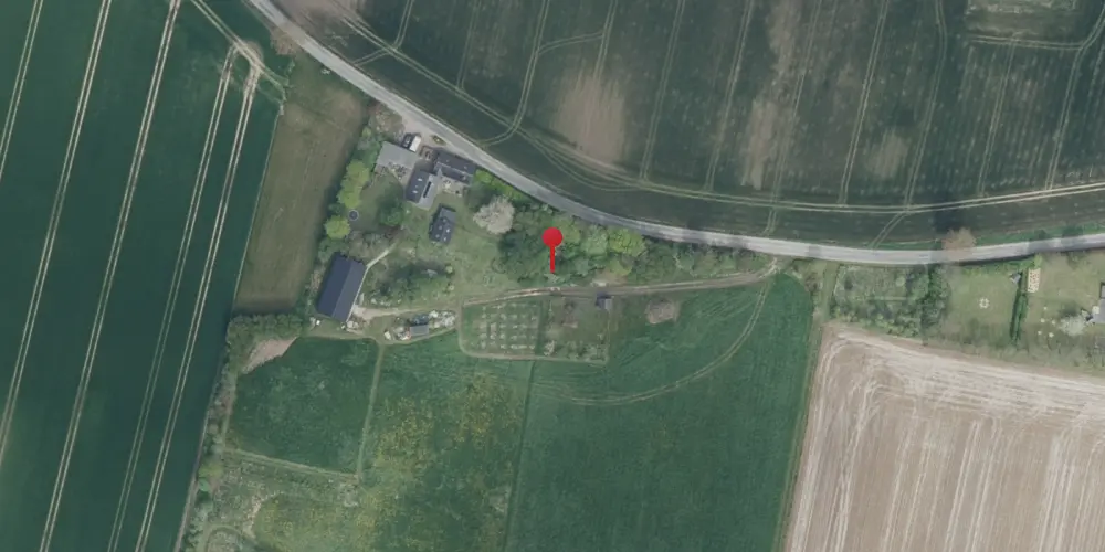 Historisk kort over Rostrup Trinbræt