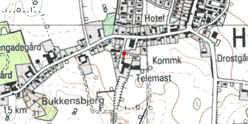 Historisk kort over Humble Station