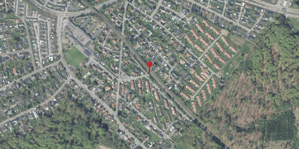 Historisk kort over Syvstjernen Trinbræt Historisk kort over Syvstjernen Trinbræt