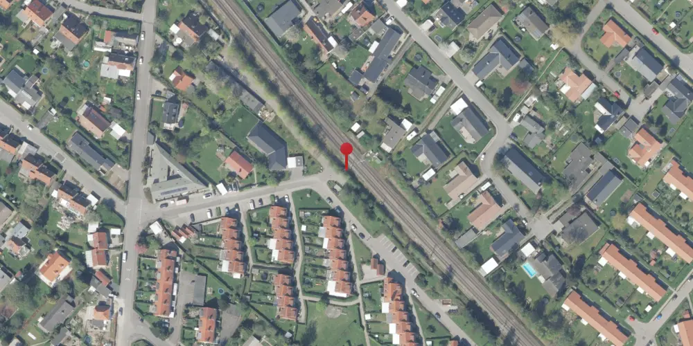 Historisk kort over Syvstjernen Trinbræt Historisk kort over Syvstjernen Trinbræt