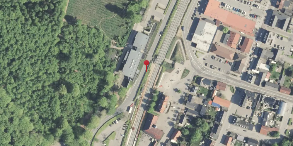 Historisk kort over Hinnerup Station [1862-1911]