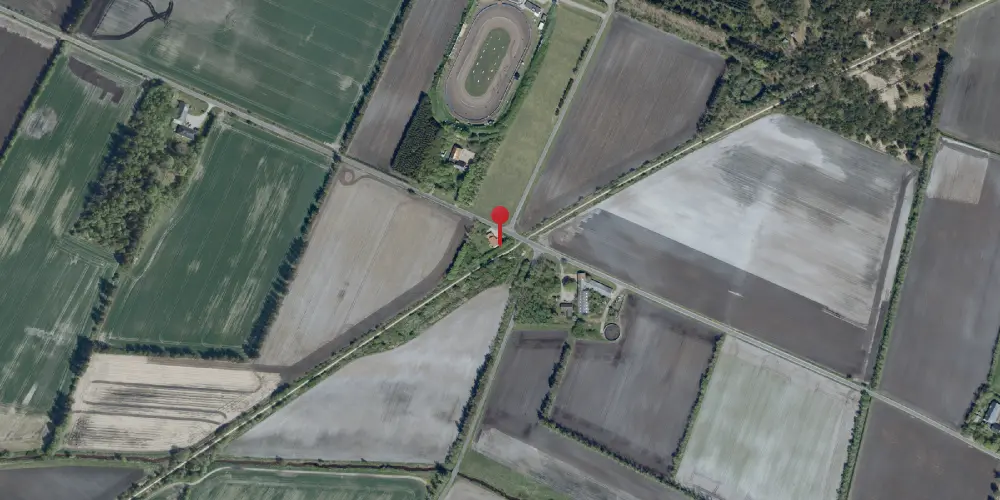 Historisk kort over Kolstrupgaard Trinbræt