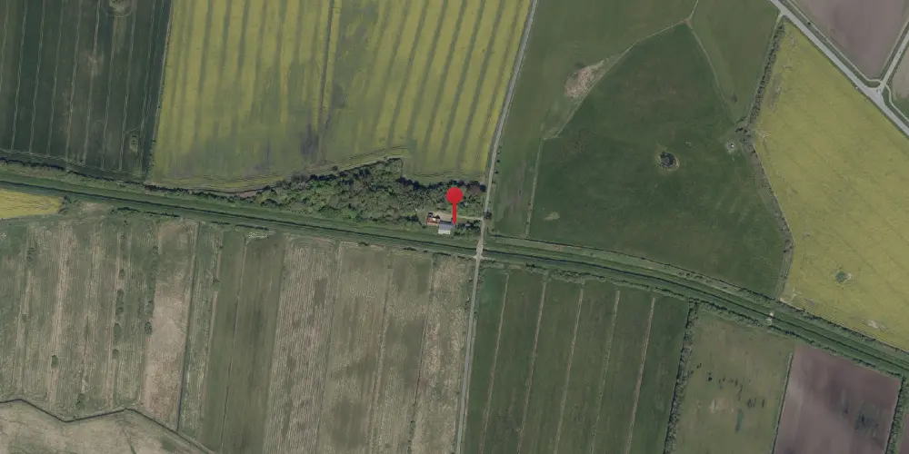 Historisk kort over Dahler-Østerby Station [1892-1925]