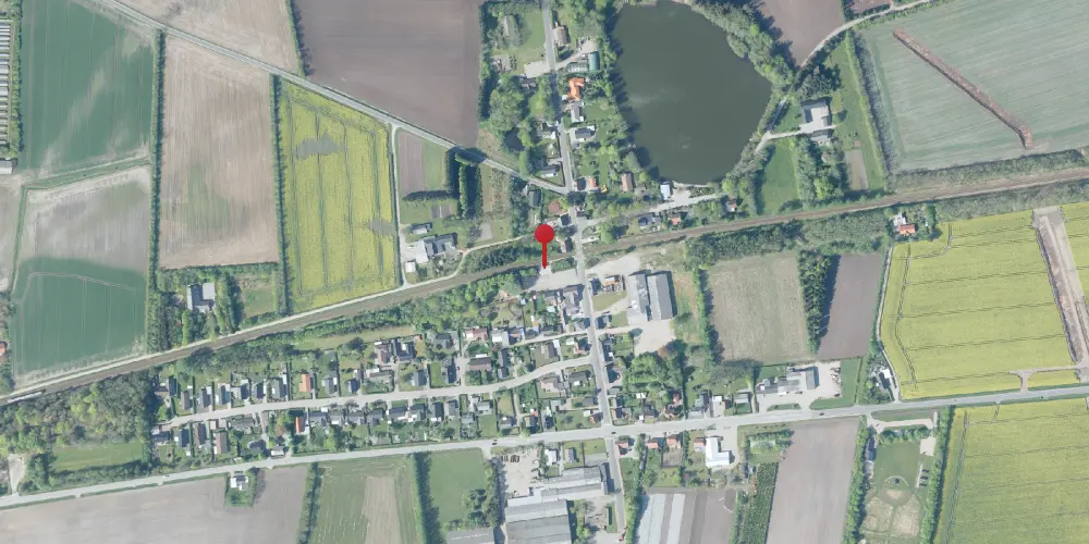 Historisk kort over Bur Station [1909-1970]