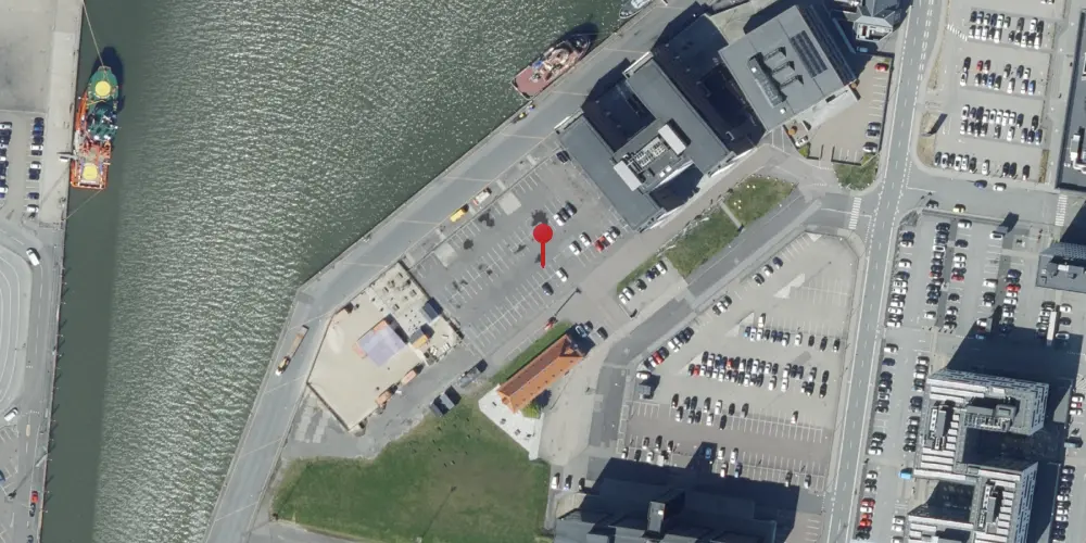 Historisk kort over Esbjerg Havn (Englandsstation) Station