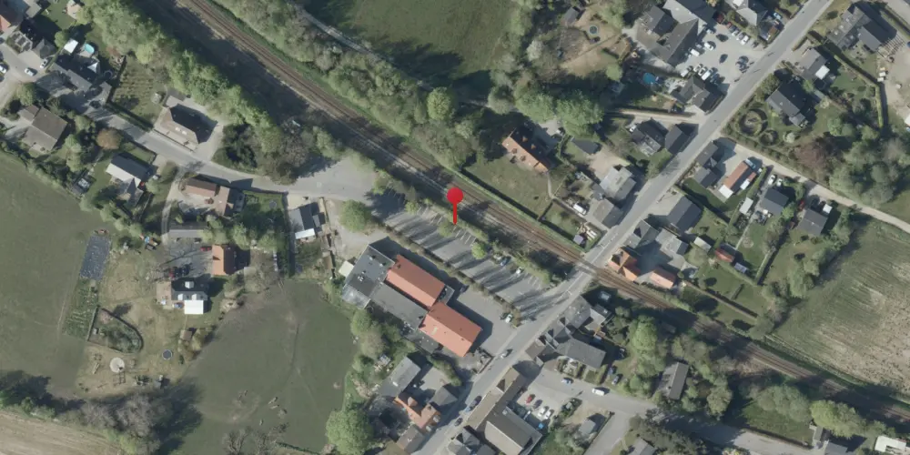 Historisk kort over Gadbjerg Station [1894-1969]