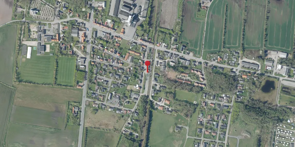 Historisk kort over Hee Billetsalgssted [1875-1902]