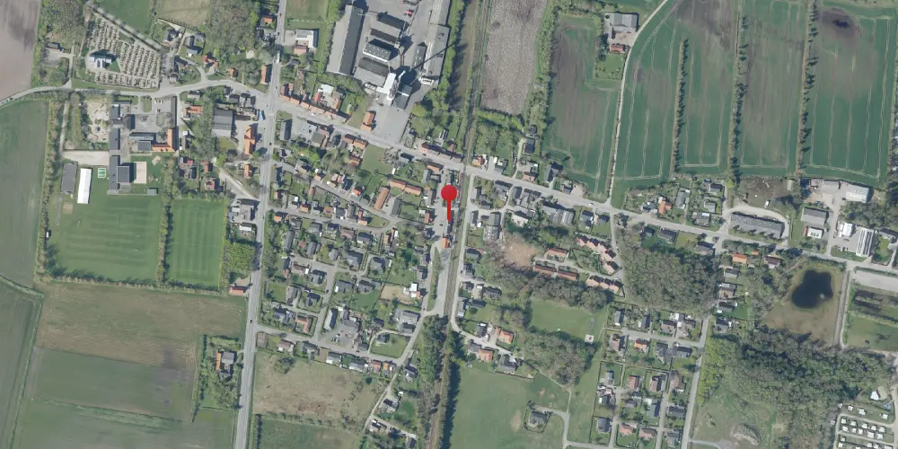 Historisk kort over Hee Station [1902-1966]