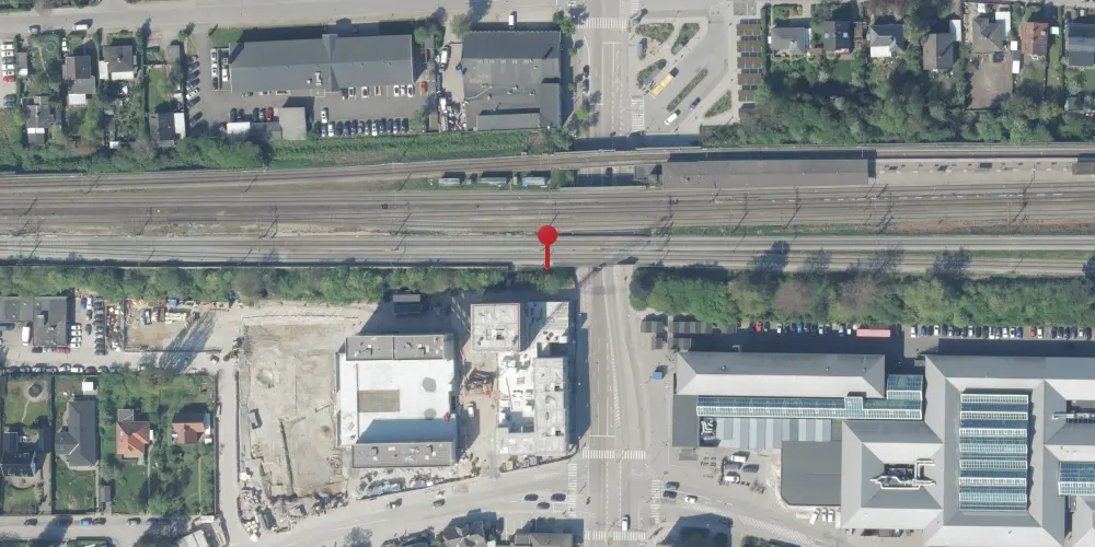 Historisk kort over Hvidovre Station [1935-1942]