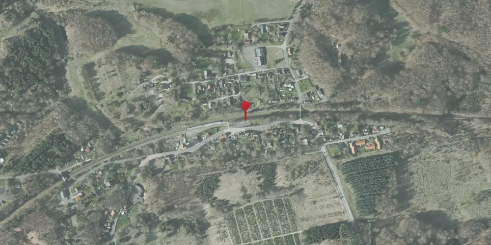 Historisk kort over Tolne Station [1879-1972]