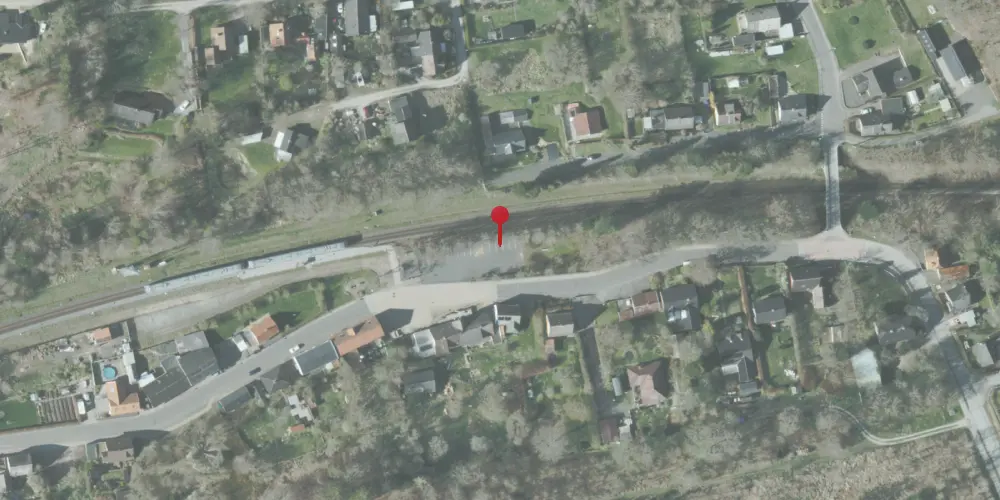 Historisk kort over Tolne Station [1879-1972]