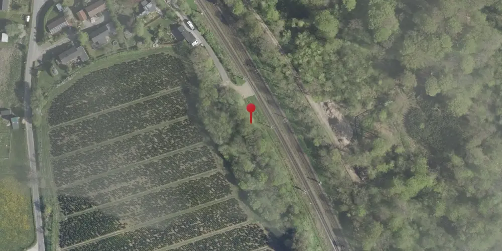 Historisk kort over Hylke Station [1896-1973]