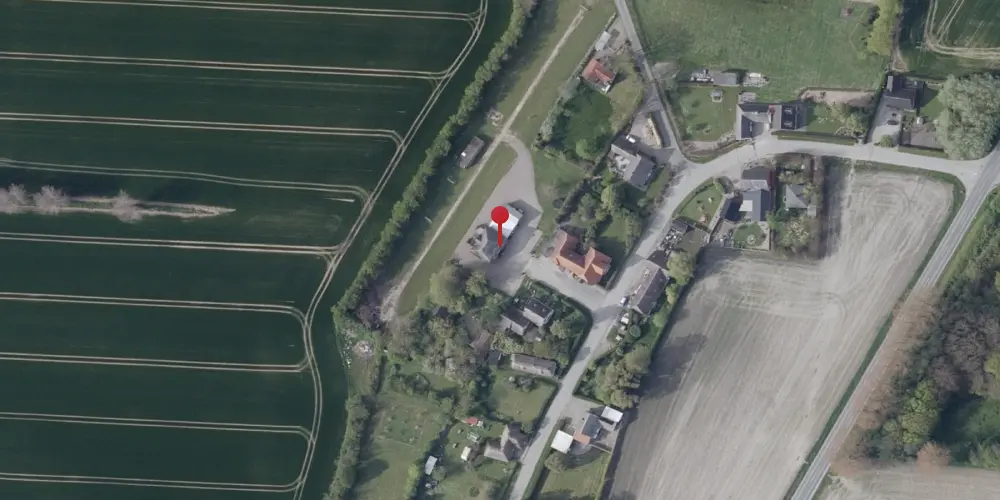 Historisk kort over Søndenbro Station Historisk kort over Søndenbro Station