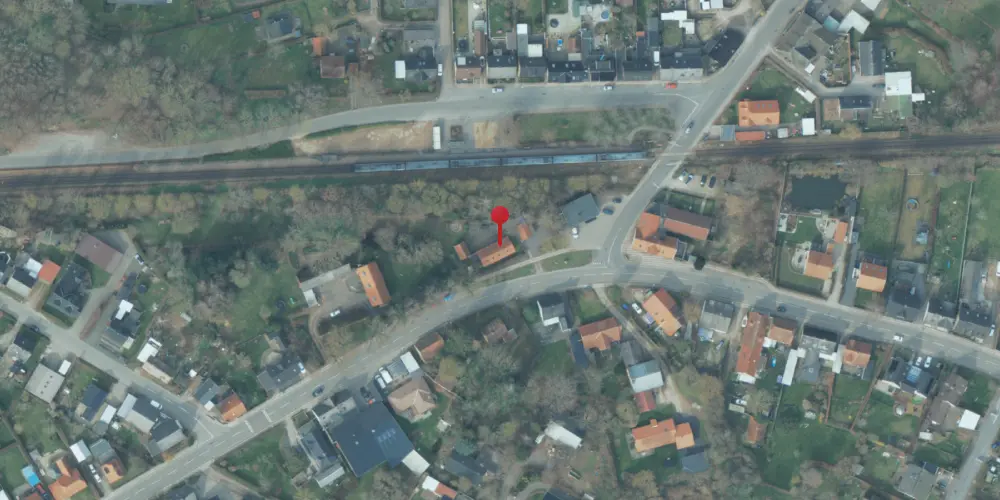 Historisk kort over Knabstrup Billetsalgssted [1881-1893]