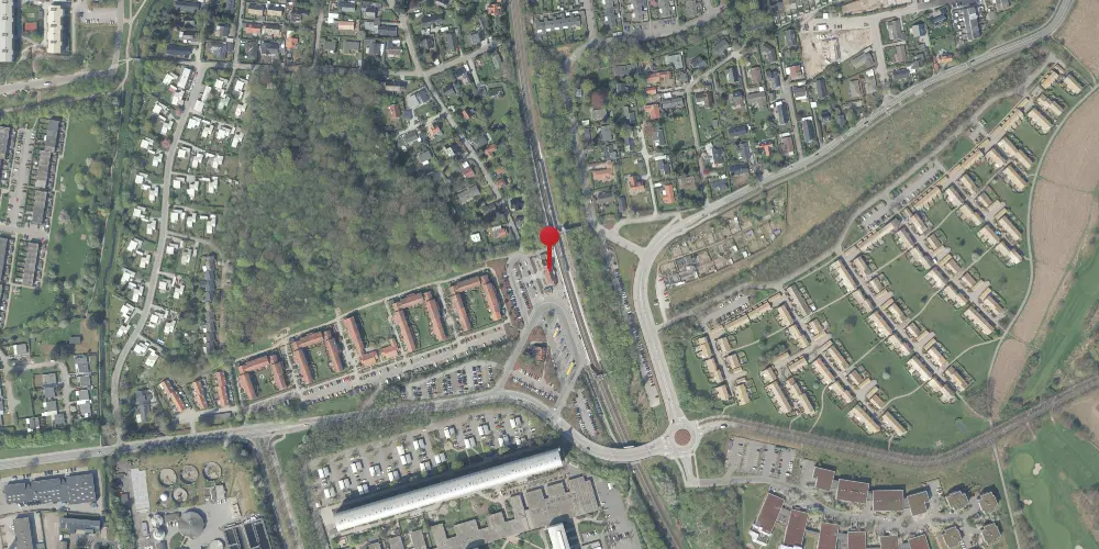 Historisk kort over Kokkedal Station [1906-1944]