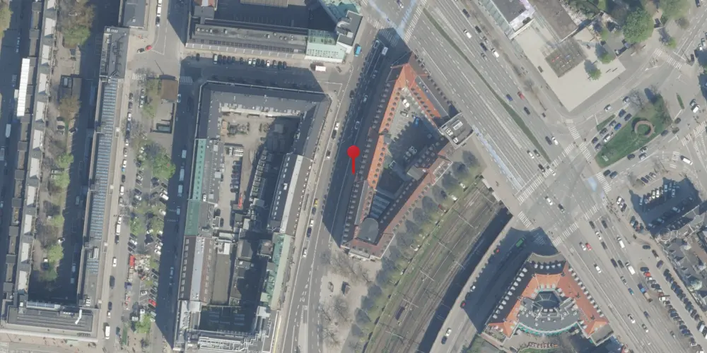 Historisk kort over Klampenborgbane Station [1863-1887]