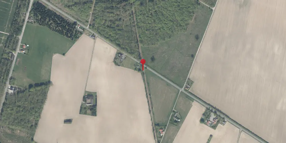 Historisk kort over Maglemer Trinbræt