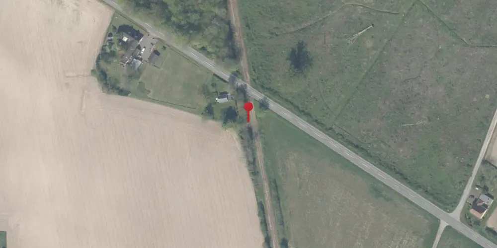 Historisk kort over Maglemer Trinbræt