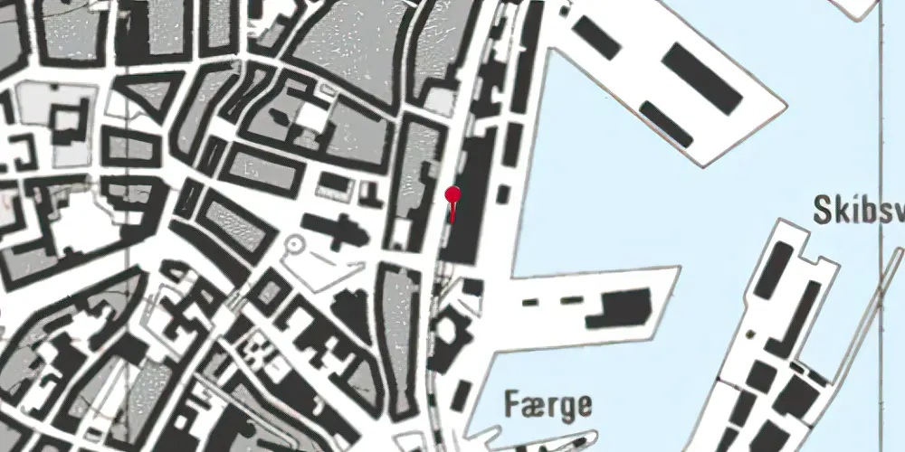 Historisk kort over Skolebakken Letbanestation Historisk kort over Skolebakken Letbanestation