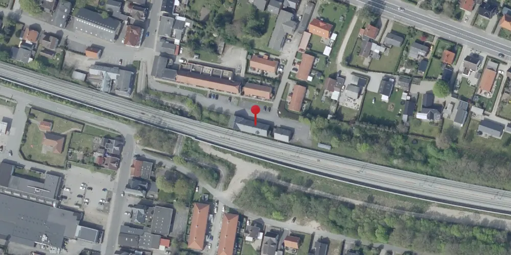 Historisk kort over Langeskov Station [1888-1977]