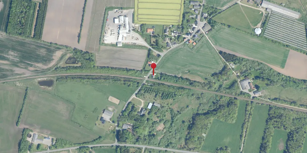 Historisk kort over Naur Holdeplads [1875-1900]