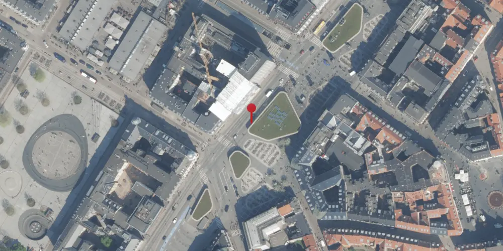 Historisk kort over Nørreport Station [1934-2002]