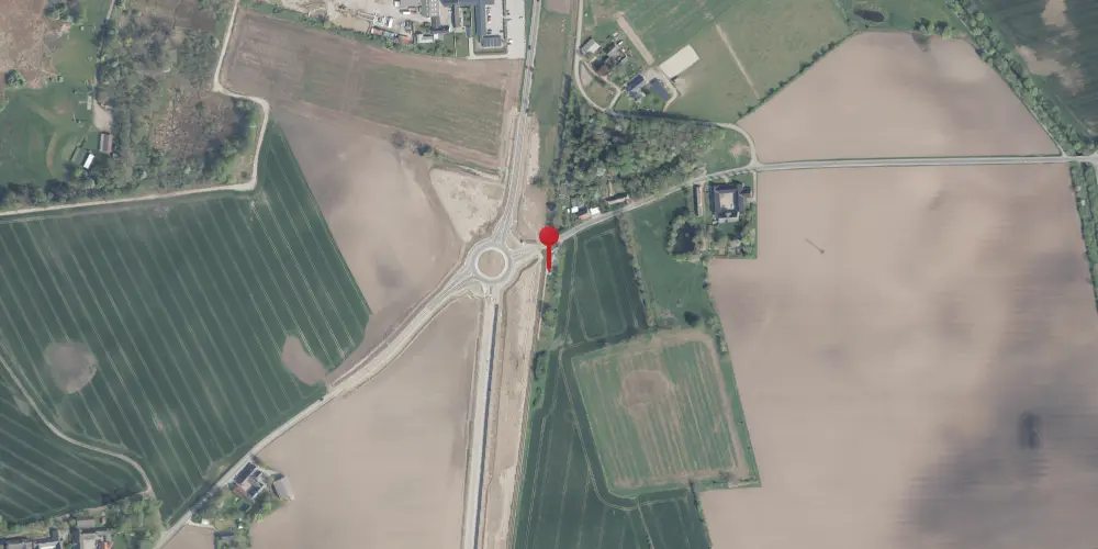 Historisk kort over Pårup Station [1896-1955]