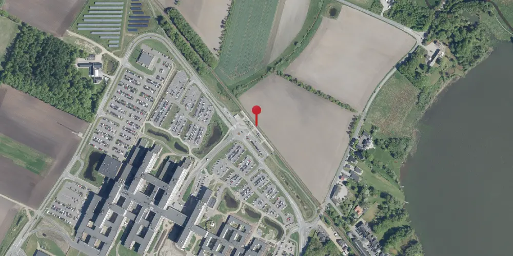 Historisk kort over Gødstrup Trinbræt