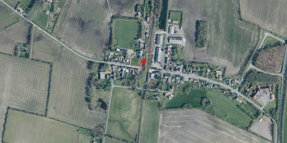 Historisk kort over Gaarde Billetsalgssted [1878-1920]