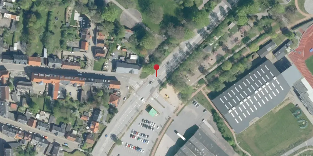 Historisk kort over Skive Nord Station [1922-1962]