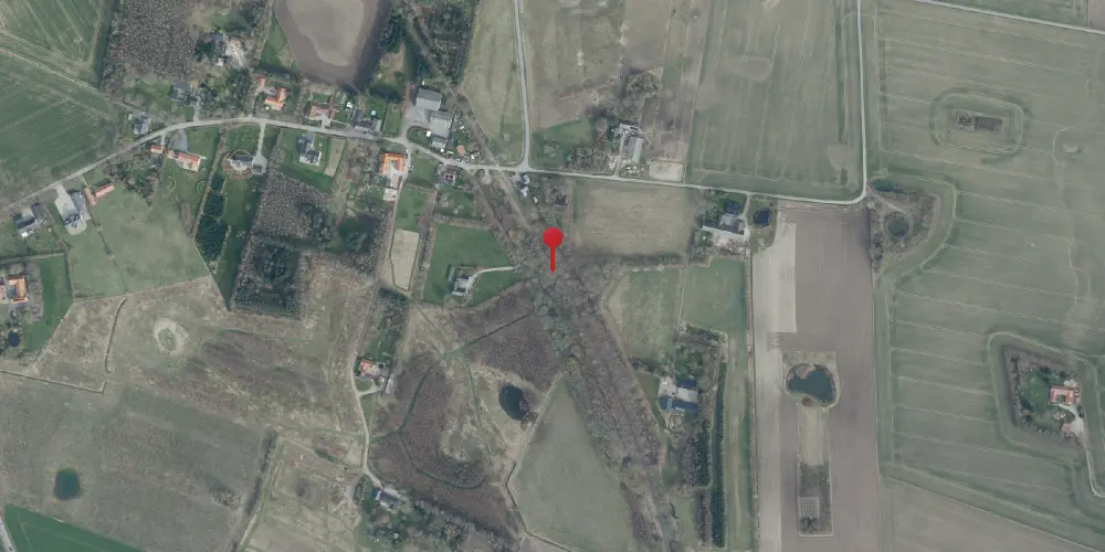 Historisk kort over Sludstrup Trinbræt