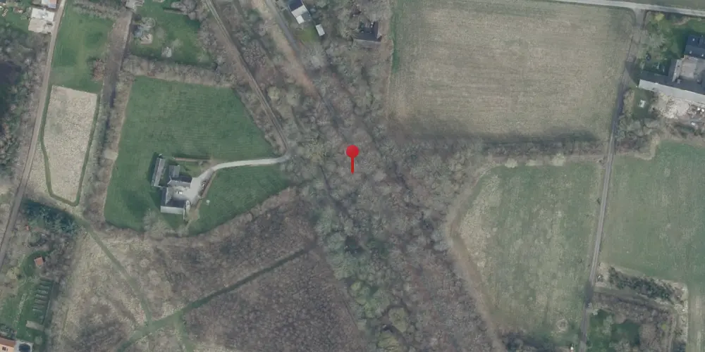 Historisk kort over Sludstrup Trinbræt