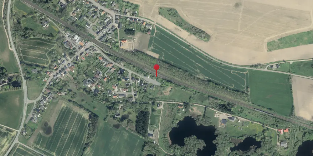 Historisk kort over Bred Station [1908-1970]