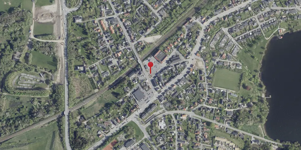 Historisk kort over Stilling Billetsalgssted [1868-1889]