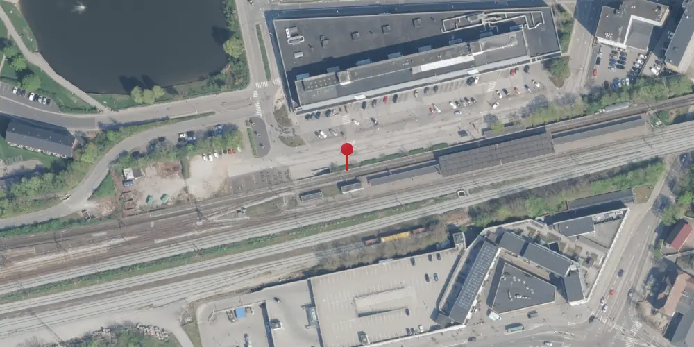 Historisk kort over Tåstrup Station [1918-1978]