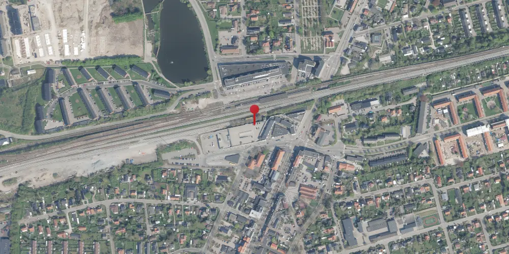 Historisk kort over Tåstrup Billetsalgssted [1978-1979]