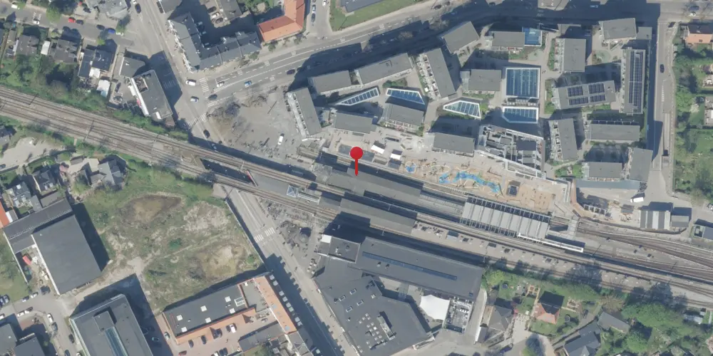 Historisk kort over Vanløse Station [1913-1941]