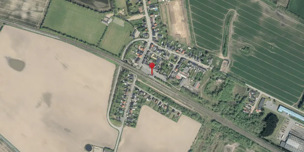 Historisk kort over Kavslunde Trinbræt Historisk kort over Kavslunde Trinbræt