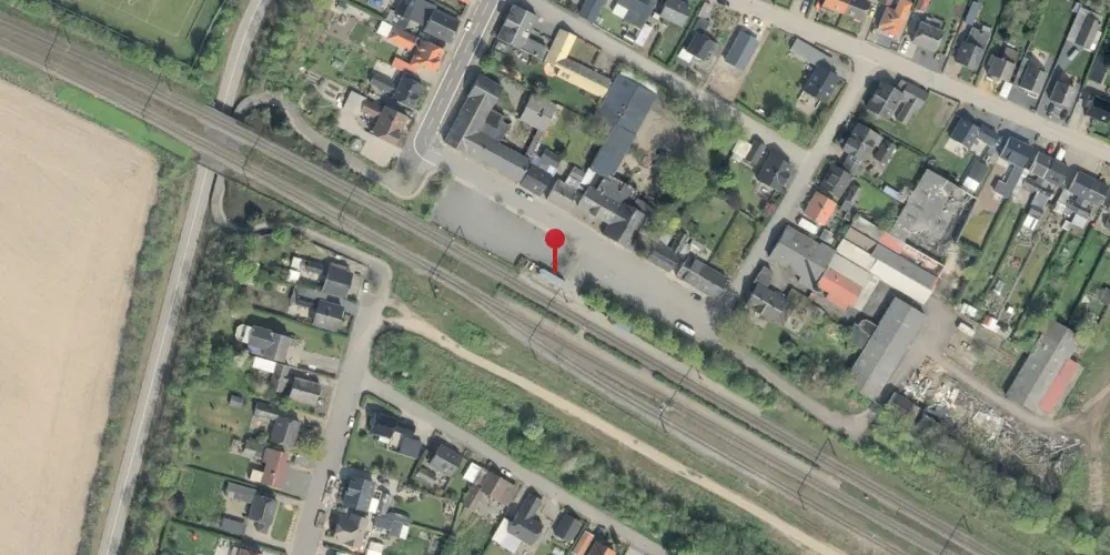 Historisk kort over Kavslunde Trinbræt Historisk kort over Kavslunde Trinbræt