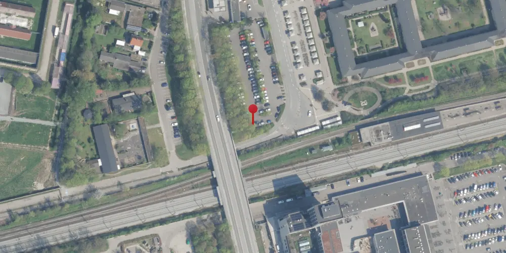 Historisk kort over Vridsløselille Fængsel Billetsalgssted [1931-1963]