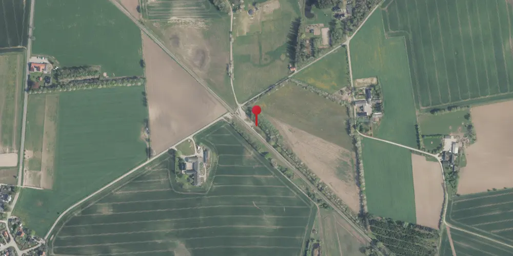 Historisk kort over Ørby Station [1924-1965]