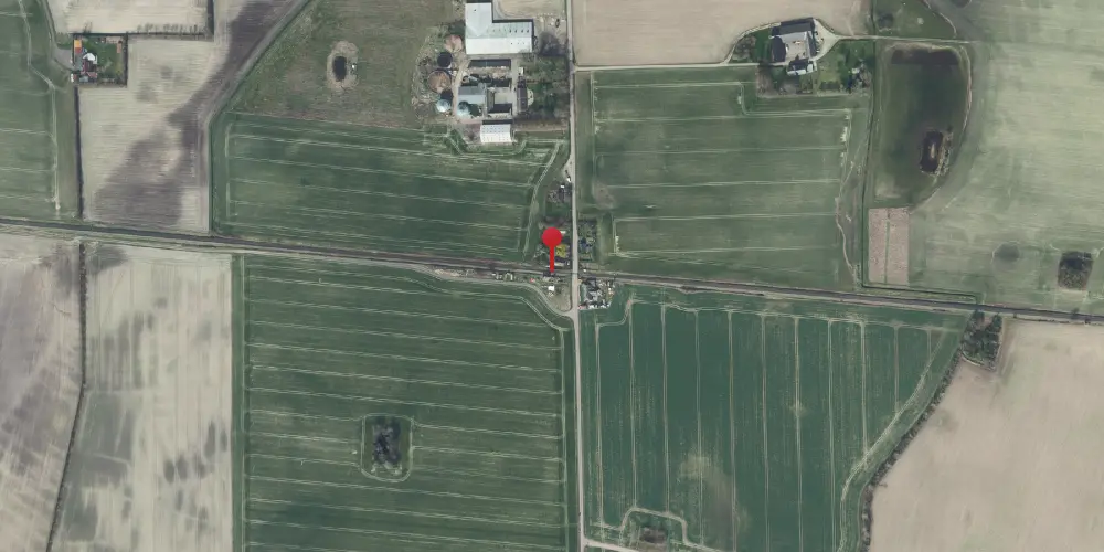 Historisk kort over Østoftevejen Trinbræt [1874-1877]