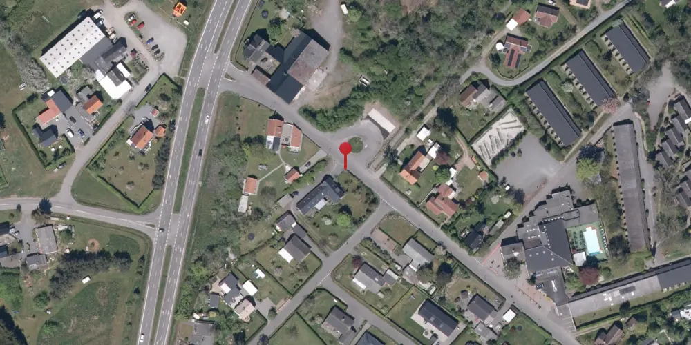 Historisk kort over Hundsemyre Trinbræt [1900-1935]