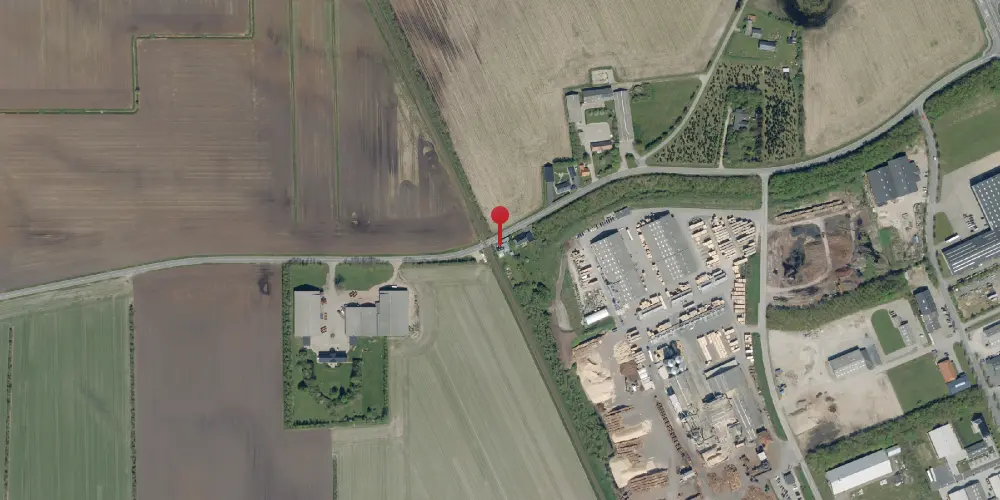 Historisk kort over Farup Billetsalgssted [1875-1923]